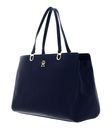 TOMMY HILFIGER TH Timeless Satchel Space Blue TOMMY HILFIGER TH Timeless Satchel Space Blue