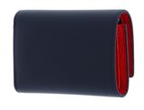 LACOSTE Compact Wallet Marine 166 Rouge LACOSTE Compact Wallet Marine 166 Rouge