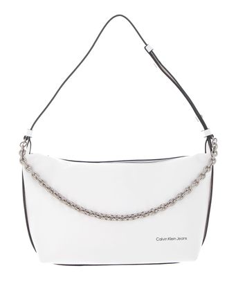 Calvin Klein CKJ Sculpted Rounded Shoulderbag Ancient White