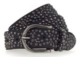 b.belt Tila Black 35mm Leather Belt W80 Black - kürzbar b.belt Tila Black 35mm Leather Belt W80 Black - kürzbar