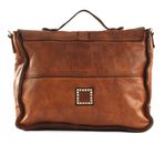 CAMPOMAGGI Saturno Briefcase Cognac