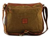 CAMPOMAGGI Shoulder Bag M V.Militare + T / Cognac