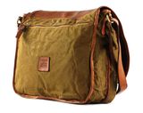 CAMPOMAGGI Shoulder Bag M V.Militare + T / Cognac