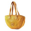 CAMPOMAGGI Half Moon Shopping Bag M Giallo CAMPOMAGGI Half Moon Shopping Bag M Giallo