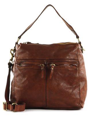 CAMPOMAGGI Shoulder Bag Cognac