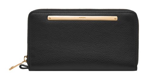 FOSSIL Liza Zip Around Clutch Black