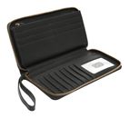 FOSSIL Liza Zip Around Clutch Black FOSSIL Liza Zip Around Clutch Black