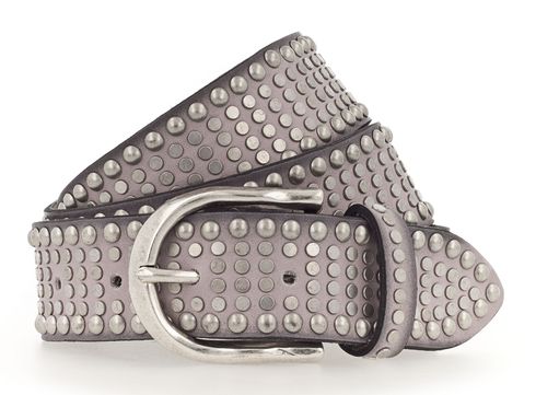 b.belt Riva Colour Leather Belt W105 Old Rose