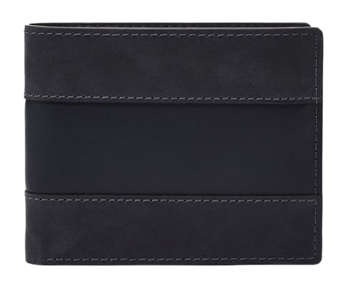 FOSSIL Everett Bifold Flip ID Midnight Navy