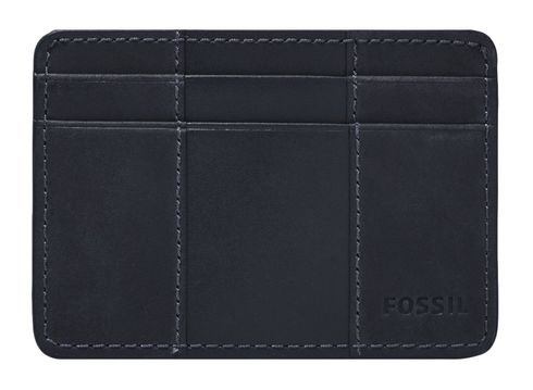 FOSSIL Everett Card Case Midnight Navy