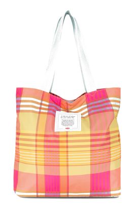 Oilily Romy Reversible Shopper Penelope Check Blue Haze