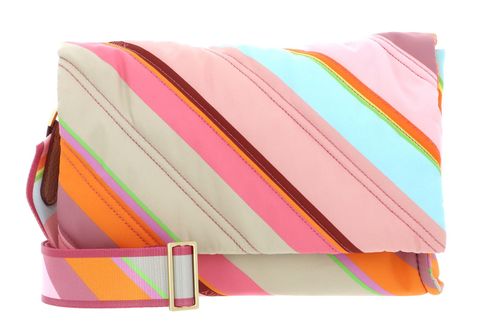 Oilily Fay Cross Body Misty Summer Stripes Rose