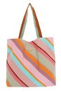 Oilily Romy Reversible Shopper Summer Stripes Misty Rose