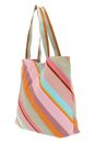 Oilily Romy Reversible Shopper Summer Stripes Misty Rose