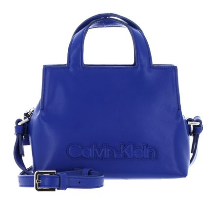 Calvin Klein CK Neat Tote Bag S Ultra Blue