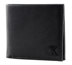Calvin Klein CKJ Logo Hardware Bifold ID Black Calvin Klein CKJ Logo Hardware Bifold ID Black