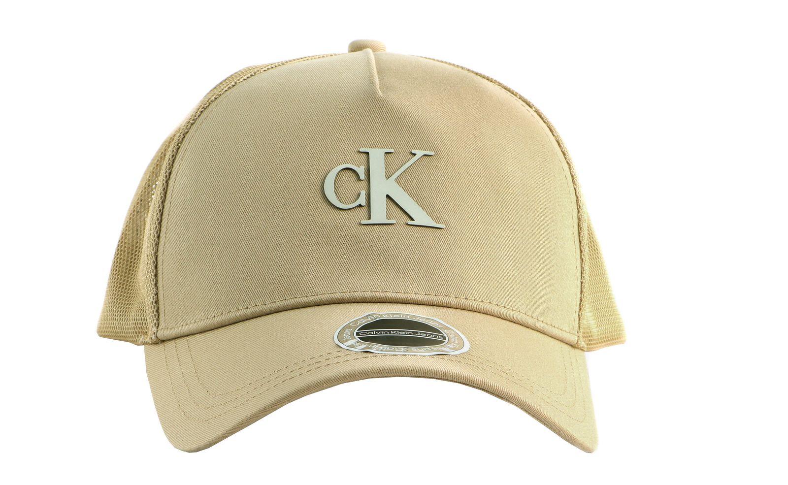 Calvin Klein cap CKJ Archive Trucker Cap Travertine | Buy bags, purses &  accessories online | modeherz