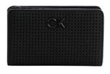 Calvin Klein Re-Lock Bifold Wallet Perf PU CK Black Calvin Klein Re-Lock Bifold Wallet Perf PU CK Black