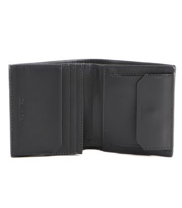 Calvin Klein purse CK Clean PQ Trifold 6CC W / Coin CK Black | Buy 