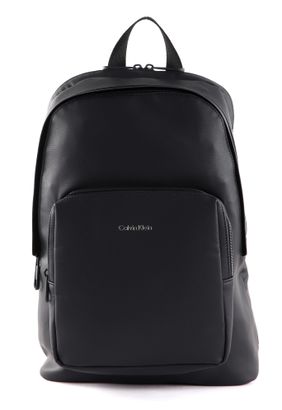 Calvin Klein CK Must Pique 2G Campus Backpack CK Black