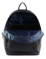 バックパック・リュック Lacoste Women IZZIE Backpack Black Color Lacoste Women's Daily City Backpack, Black, One Size, Black