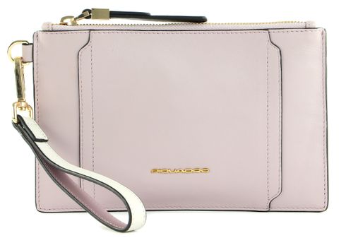 PIQUADRO Circle Pochette With Removable Handle Viola / Viola