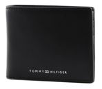 TOMMY HILFIGER TH Modern Leather Mini CC Wallet Black TOMMY HILFIGER TH Modern Leather Mini CC Wallet Black