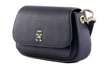 TOMMY HILFIGER TH Emblem Flap Crossbody Space Blue TOMMY HILFIGER TH Emblem Flap Crossbody Space Blue