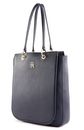 TOMMY HILFIGER TH Emblem NS Work Tote Space Blue TOMMY HILFIGER TH Emblem NS Work Tote Space Blue
