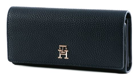 TOMMY HILFIGER TH Emblem Flap Wallet L Space Blue