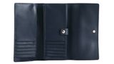 TOMMY HILFIGER TH Emblem Flap Wallet L Space Blue TOMMY HILFIGER TH Emblem Flap Wallet L Space Blue