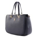 TOMMY HILFIGER TH Emblem Satchel Space Blue TOMMY HILFIGER TH Emblem Satchel Space Blue