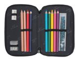 BECKMANN 3-Fold Pencil Case Black