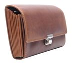 Esquire Dallas Waiter Wallet With Zip Brown Esquire Dallas Waiter Wallet With Zip Brown