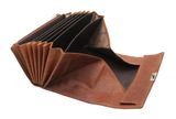 Esquire Dallas Waiter Wallet With Zip Brown Esquire Dallas Waiter Wallet With Zip Brown