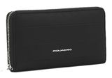 PIQUADRO Alvar Zip Around Women's Wallet RFID Nero PIQUADRO Alvar Zip Around Women's Wallet RFID Nero