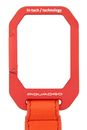PIQUADRO Alvar Two-Ring Keychain With Carabiner Rosso
