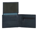 PIQUADRO Harper Men’s Wallet With Zipped Coin RFID Blu