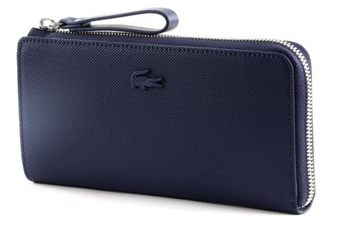 LACOSTE Slim Zip Wallet Marine 166