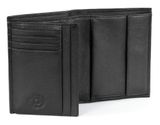 bugatti Sempre Coin Wallet Combi Style 8CC Black bugatti Sempre Coin Wallet Combi Style 8CC Black