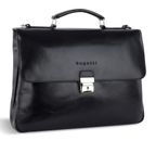 bugatti Romano Briefcase M Black