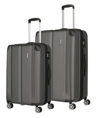 travelite City 4W Trolley Expandable L / Expandable M Anthrazit