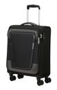 American Tourister Pulsonic Spinner 55 / 20 EXP TSA Trolley Asphalt Black