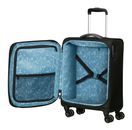 American Tourister Pulsonic Spinner 55 / 20 EXP TSA Trolley Asphalt Black