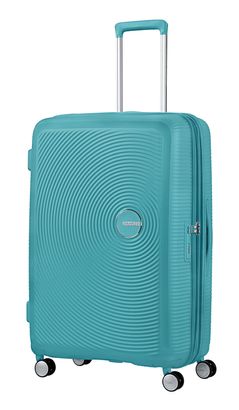 American Tourister Soundbox Spinner 77 / 28 TSA EXP Trolley Turquoise Tonic