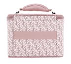 GUESS Wilder Beauty Case Pale Rose Logo GUESS Wilder Beauty Case Pale Rose Logo
