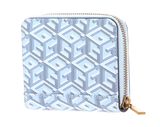 GUESS Laurel Zip Around Wallet Ice Blue Logo GUESS Laurel Zip Around Wallet Ice Blue Logo