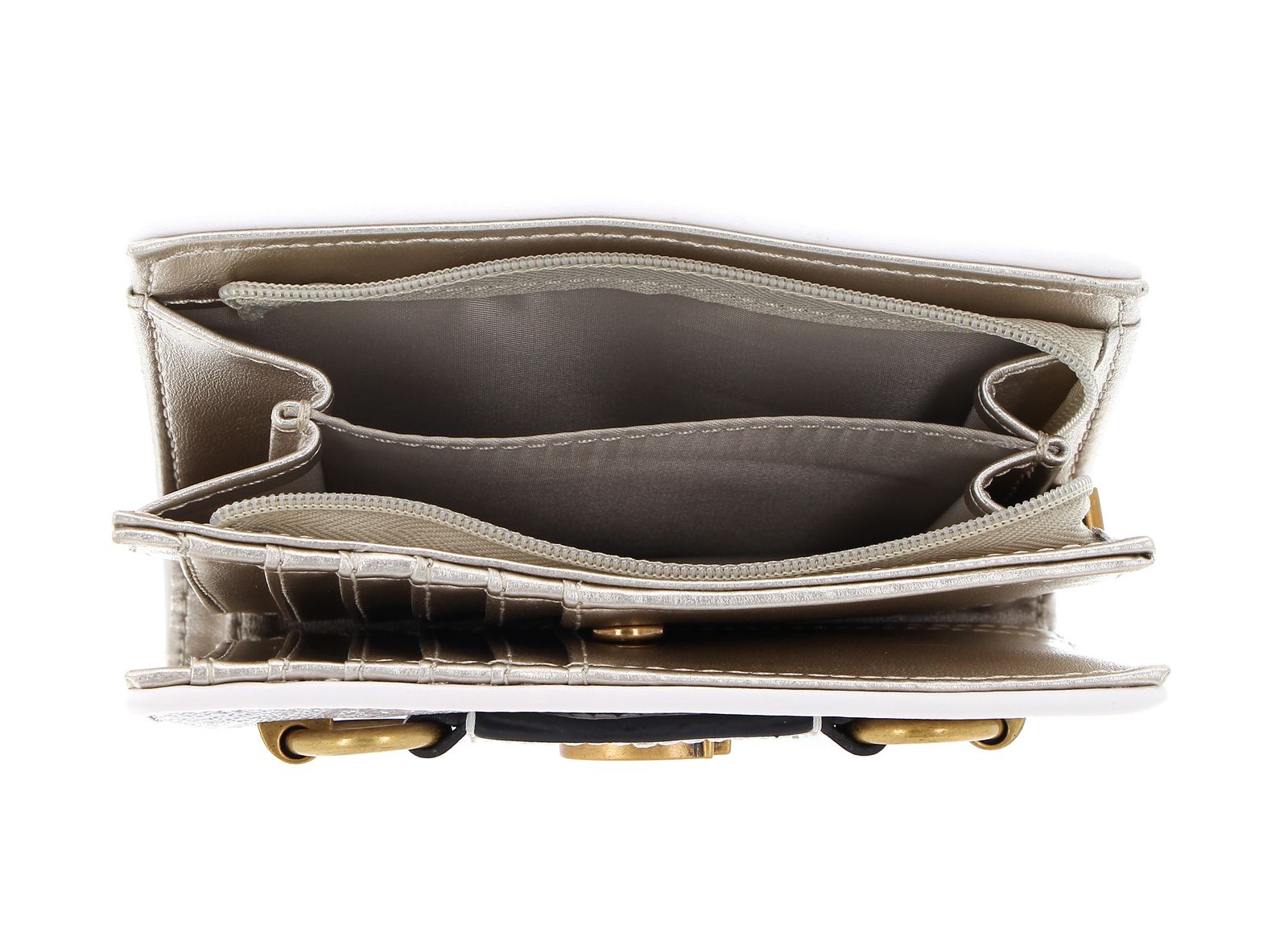 GUESS Izzy SLG Fold Up Organizer Dove Logo GUESS Izzy SLG Fold Up Organizer Dove Logo