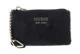 GUESS Galeria SLG Small Zip Pouch Black GUESS Galeria SLG Small Zip Pouch Black