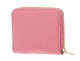 GUESS Laurel SLG Small Zip Around Wallet Pink
